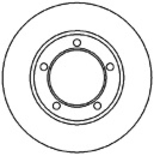 MAPCO 15683 Тормозной диск