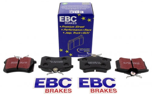 EBC 111680DP Комплект тормозных колодок, дисковый тормоз