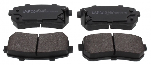 MAPCO 6922 Kit de plaquettes de frein, frein à disque