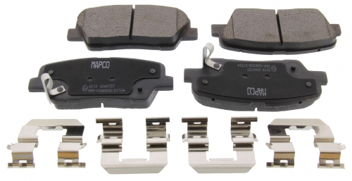 MAPCO 6019 Комплект тормозных колодок, дисковый тормоз