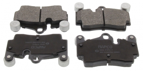 MAPCO 6642 Brake Pad Set, disc brake