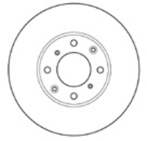 MAPCO 15601 Тормозной диск