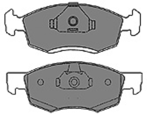 MAPCO 6612 Комплект тормозных колодок, дисковый тормоз
