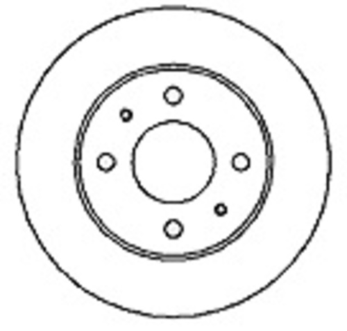 MAPCO 15501 Тормозной диск