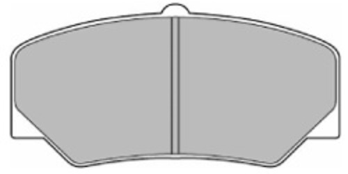 MAPCO 6274 Комплект тормозных колодок, дисковый тормоз