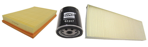 MAPCO 68711 Filtersatz Ölfilter Luftfilter Pollenfilter