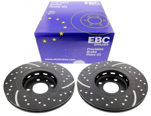 EBC 111480GD Kit de freins, frein à disques