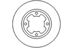 MAPCO 15587 Тормозной диск