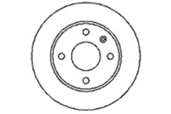 MAPCO 15726 Brake Disc