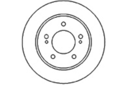 MAPCO 45514 Тормозной диск