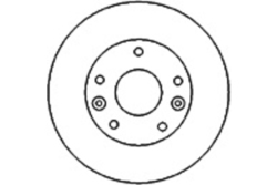 MAPCO 15579 Тормозной диск