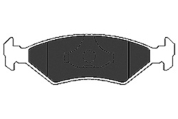 MAPCO 6159 Комплект тормозных колодок, дисковый тормоз