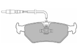 MAPCO 6497 Комплект тормозных колодок, дисковый тормоз
