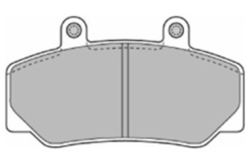 MAPCO 6367 Комплект тормозных колодок, дисковый тормоз