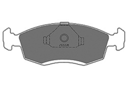 MAPCO 6225/1 Комплект тормозных колодок, дисковый тормоз