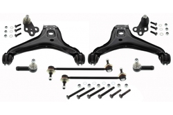 MAPCO 53705/1 kit with control wishbone arms ball joints strabilizer tie rod ends + all screws