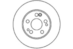 MAPCO 15802 Тормозной диск