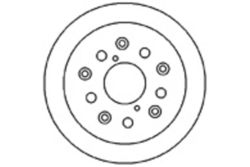 MAPCO 15565 Тормозной диск